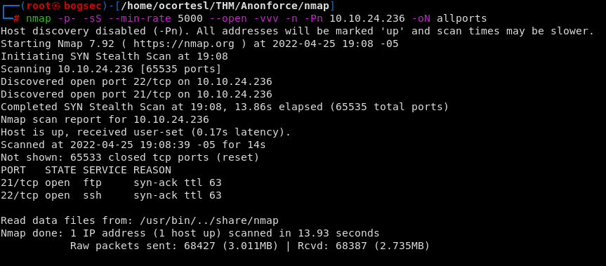 nmap